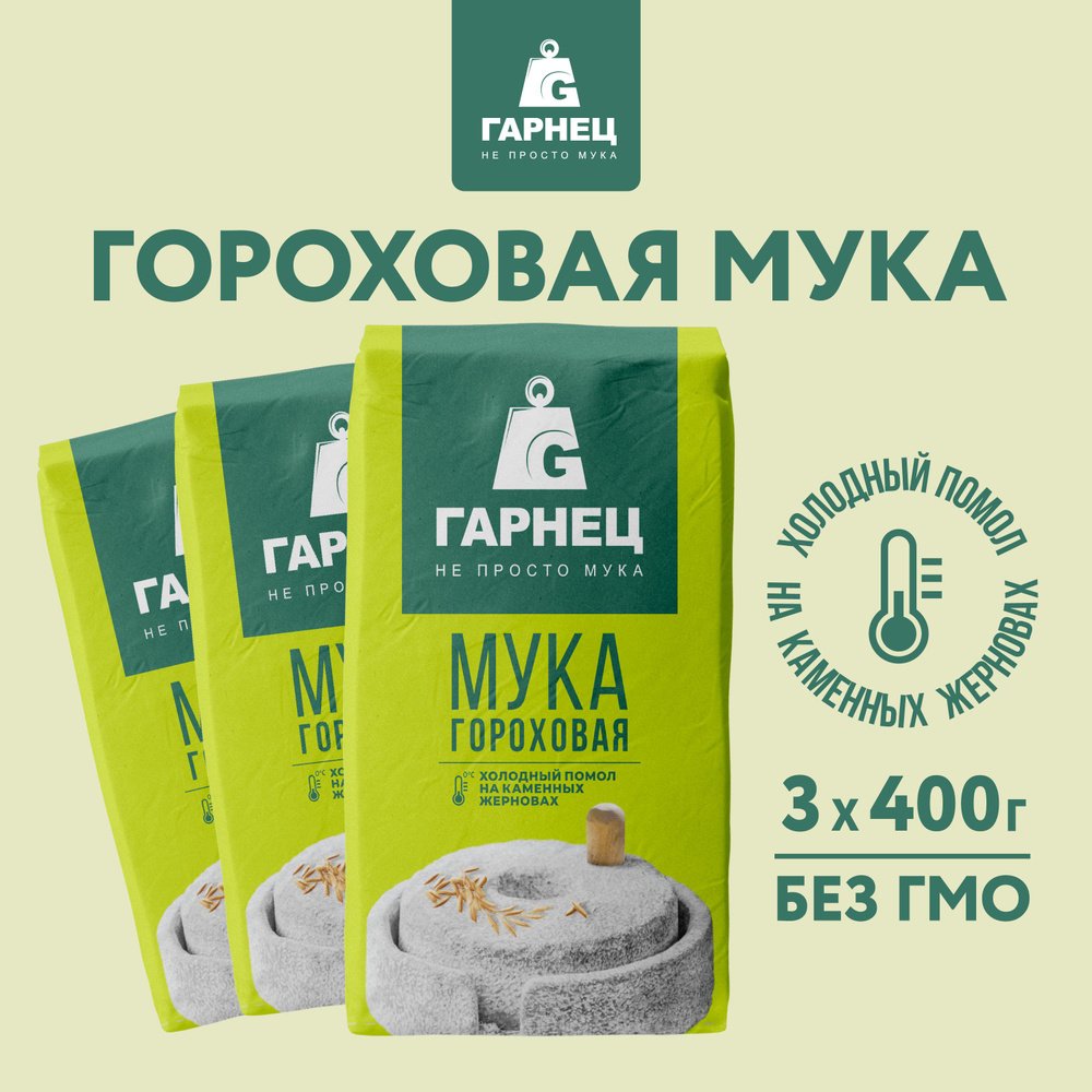 Гороховая мука для изготовления бойлов