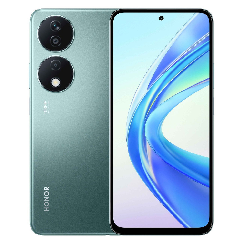 Honor Смартфон X7b 8/128GB Green 8/128 ГБ, зеленый