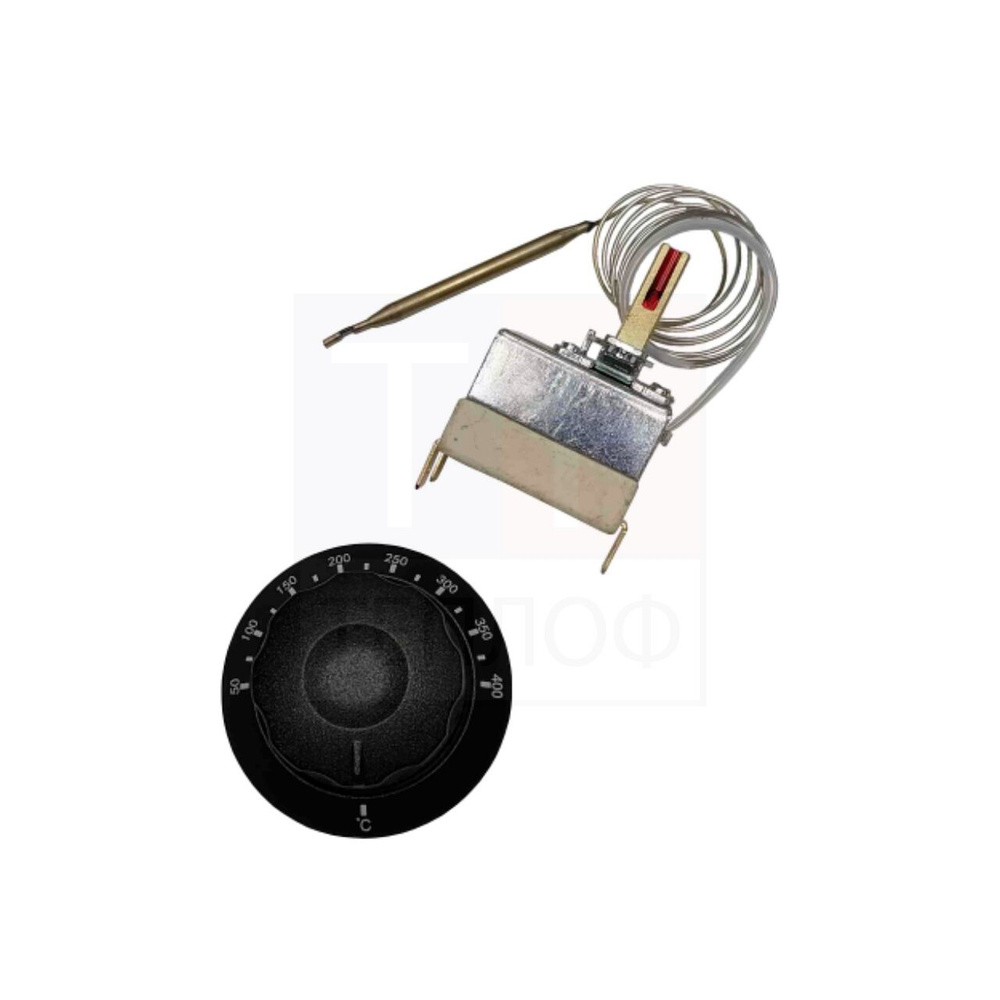 Термостат капиллярный 50-400С 16А (с ручкой) - купить с доставкой по ...