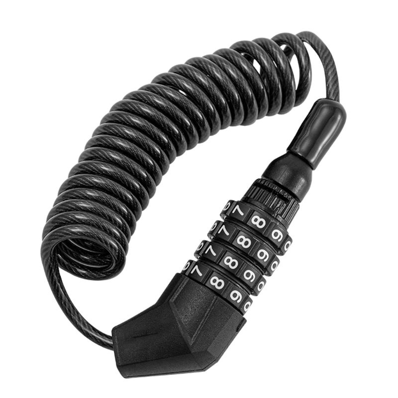 Замок для шлема, противоугонный 4-значный пароль, велосипедные замки ...