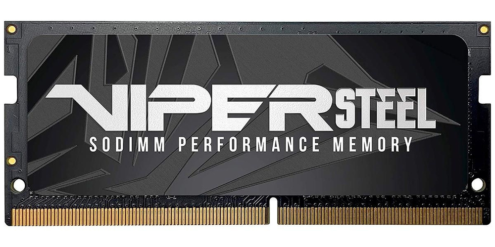 Patriot Memory Оперативная память SO-DIMM DDR4 16GB 2400MHz Viper Steel (PVS416G240C5S) 1x16 ГБ (SO-DIMM #1