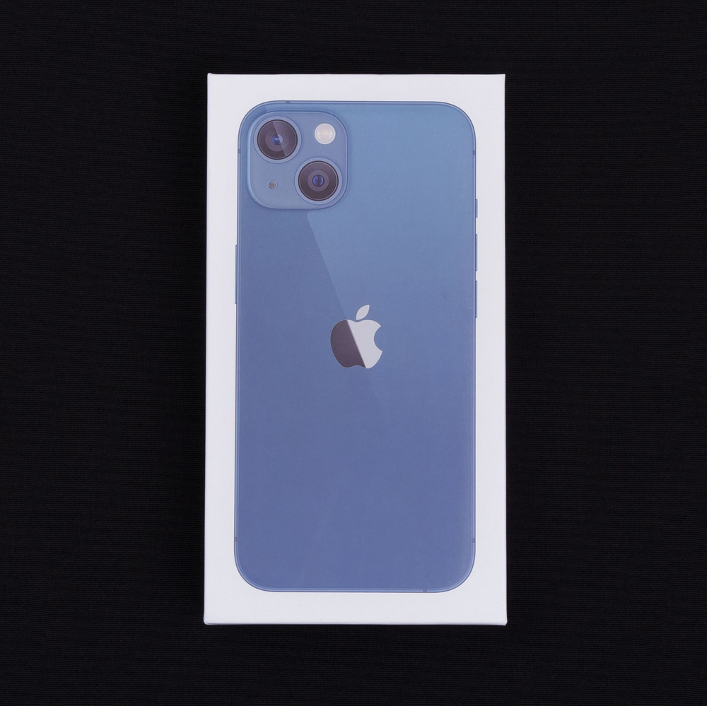 Коробка для iPhone 13 / Коробка для айфона 13 / Синий #1