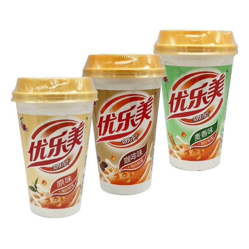 Чай молочный набор 3 шт ассорти оригинальный, кофе, злаки (Bubble tea, бабл ти) растворимый Xizhilang #1
