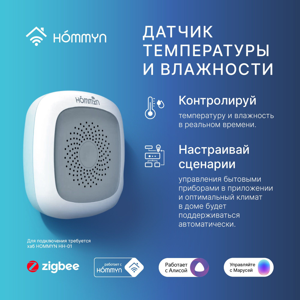 Сенсор температуры и влажности HOMMYN TS-20-Z #1