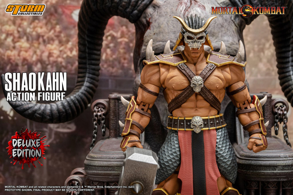 Фигурка Шао кан Люкс издание - Мортал Комбат - Shao Kahn - Deluxe ...