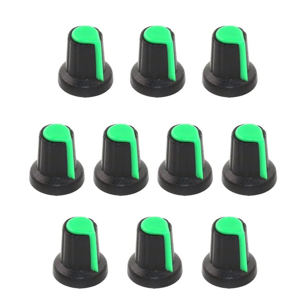 Ручка для потенциометра 15x17мм, 10 штук (Зеленый) - купить с доставкой ...