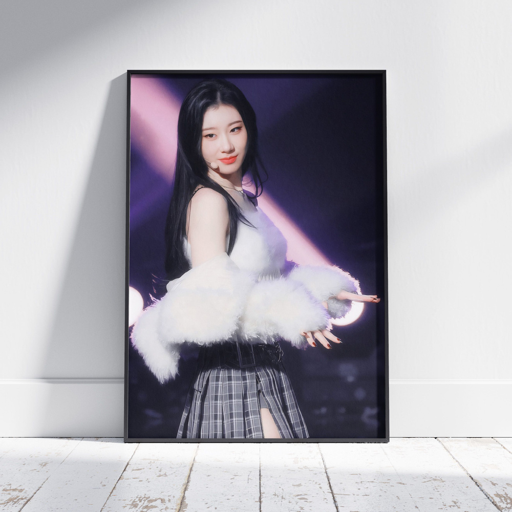 Плакат на стену для интерьера ITZY (Чхэрён - Lee Chaeryeong 28) - Постер по K-POP музыке формата А3 (30x42 #1