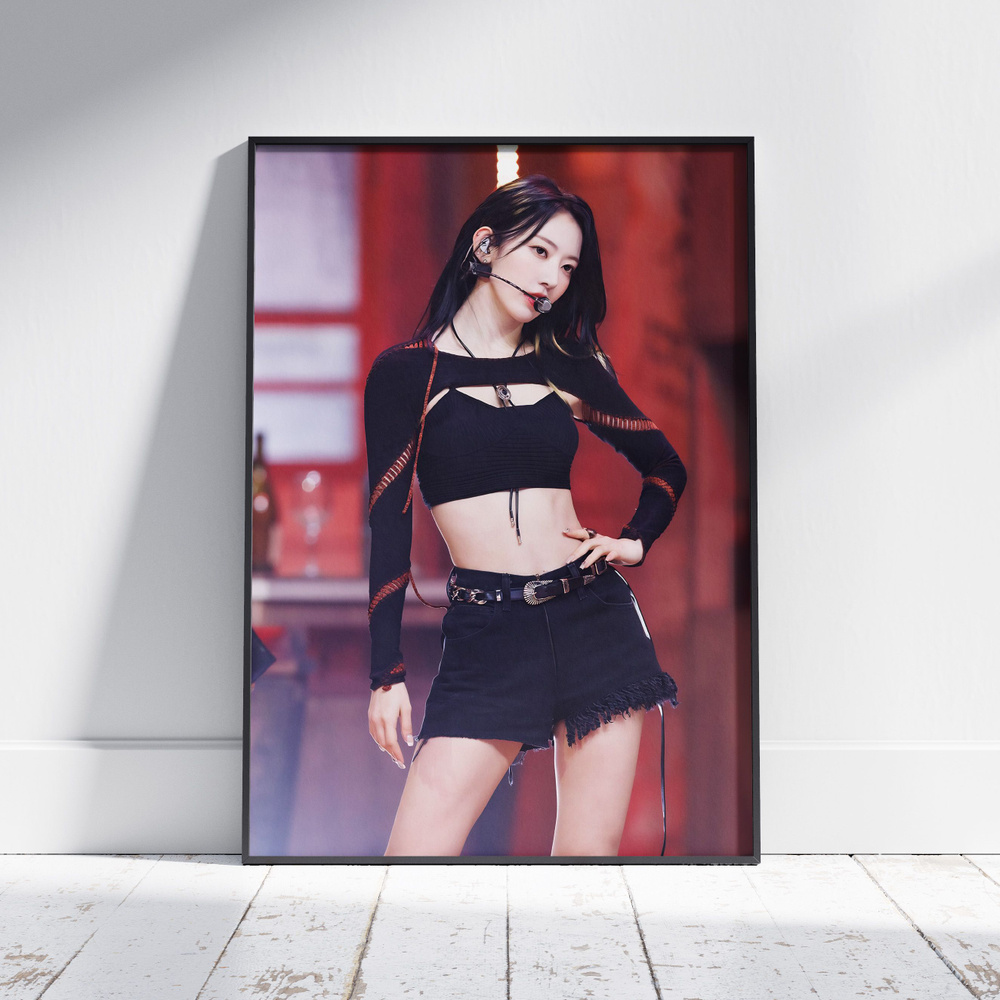 Плакат на стену для интерьера LE SSERAFIM (Сакура - Sakura 40) - Постер по K-POP музыке формата А4 (21x30 #1