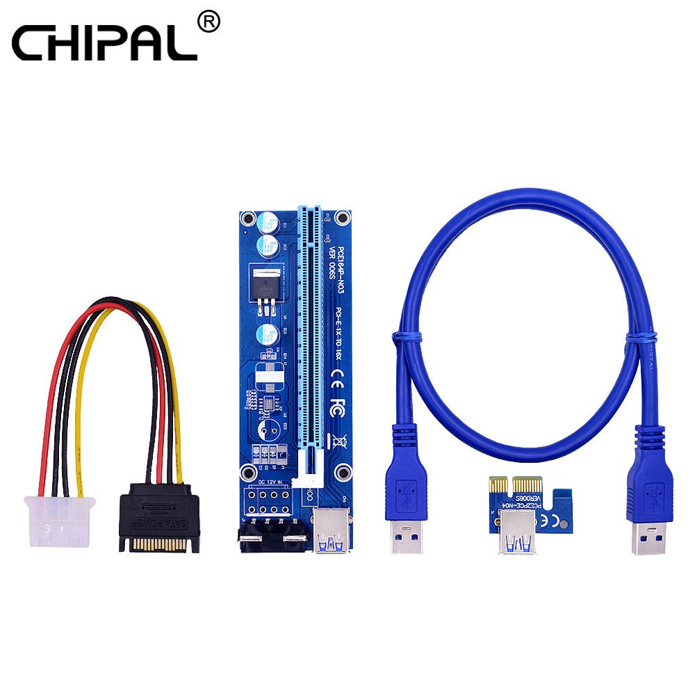 Riser PCI-E удлинитель CHIPAL VER006S 006S MOLEX райзер для видеокарты ...