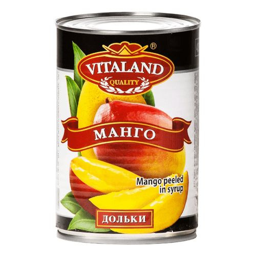 Манго Vitaland дольки в сиропе 425мл #1