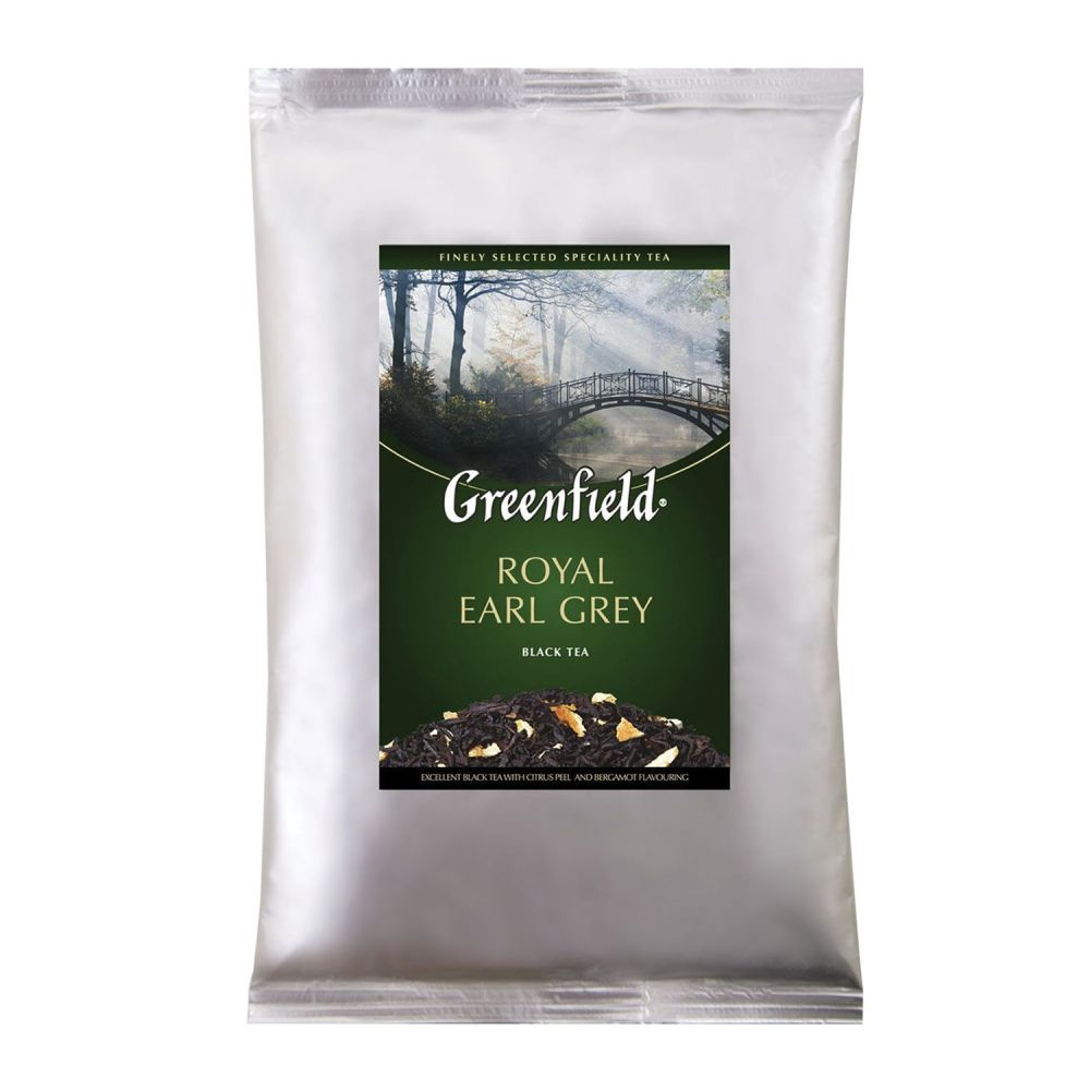 Чай листовой GREENFIELD "Royal Earl Grey" черный с бергамотом 250 г - 2шт  #1