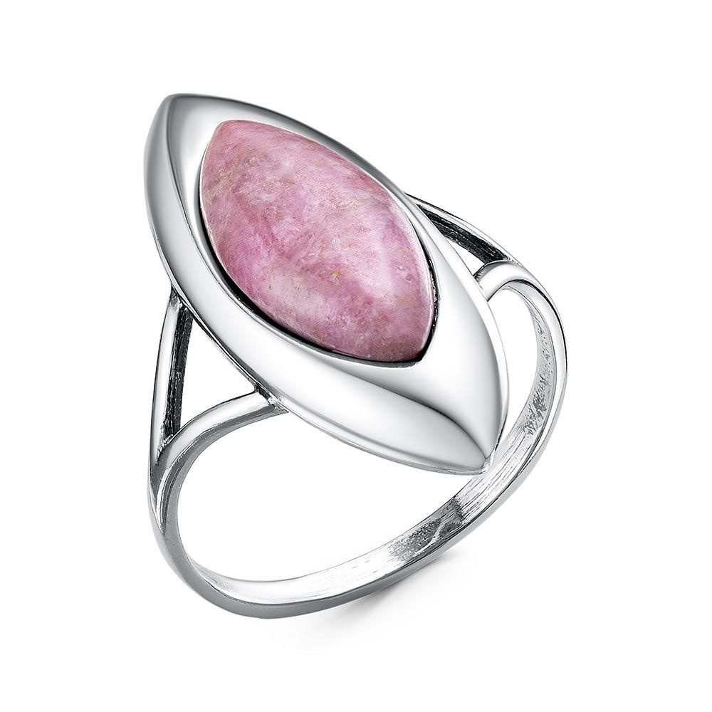 Кольцо из серебра с родонитом купить на OZON по низкой цене (1889567170)
