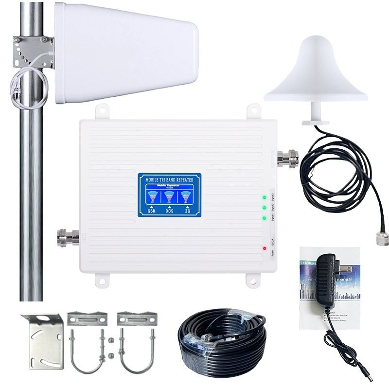 Мощный усилитель сигнала домашней мобильной связи, комплект, для ...