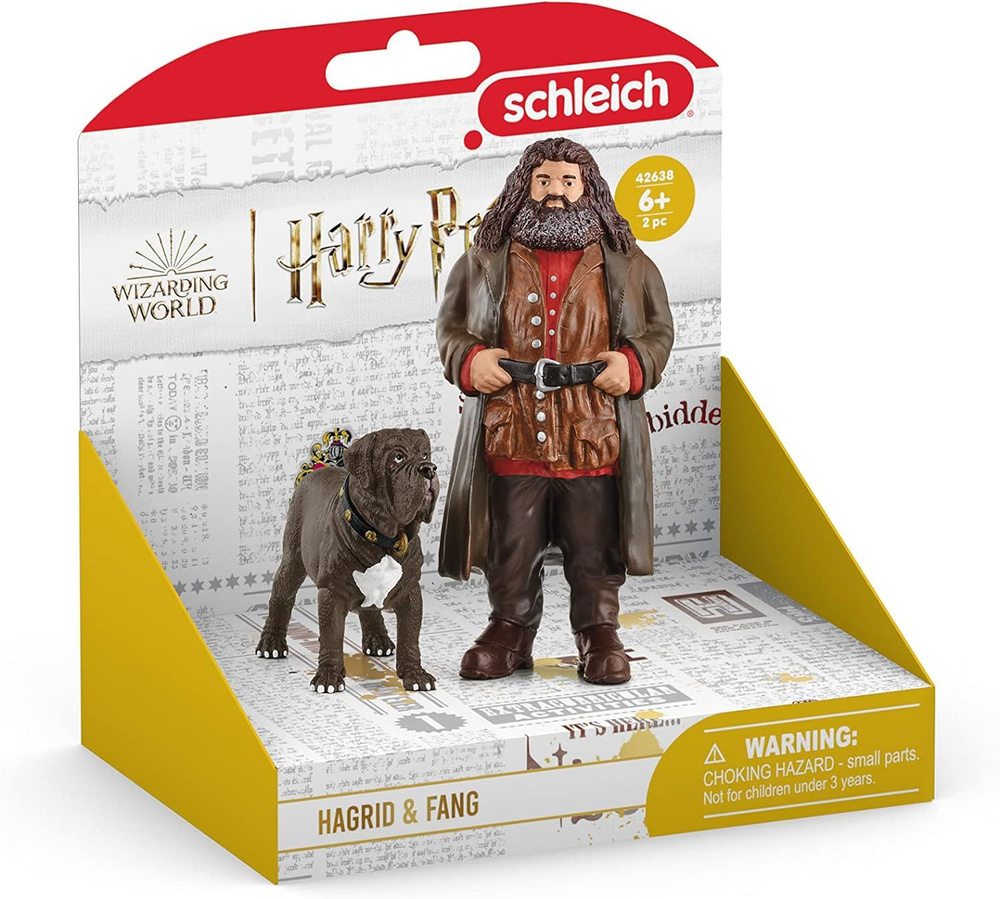 Фигурки Schleich Harry Potter Хагрид и Клык из Гарри Поттер 42638 #1