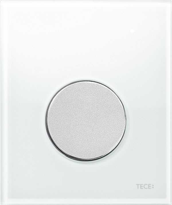 Кнопка для инсталляции Tece TECEloop Urinal 9242659 белый/матовый хром ...