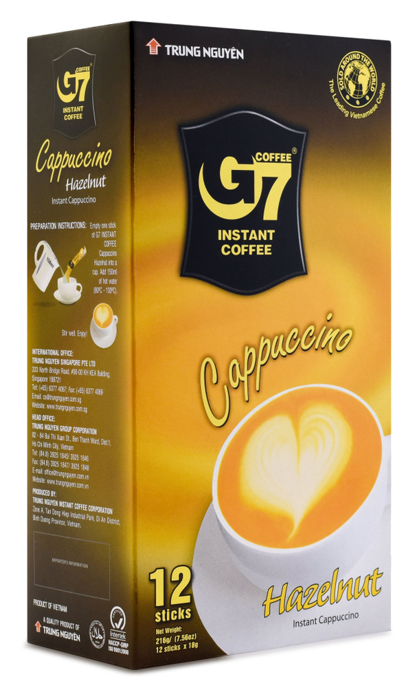 Кофе растворимый Trung Nguyen G7 Порошковый 216г. 12шт. #1