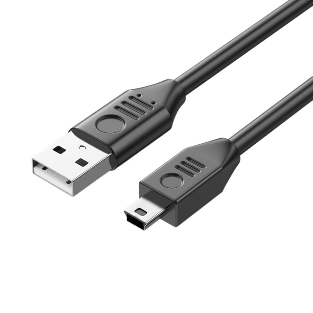 Кабель для передачи данных USB2.0 Mini USB 50 см, прямой #1