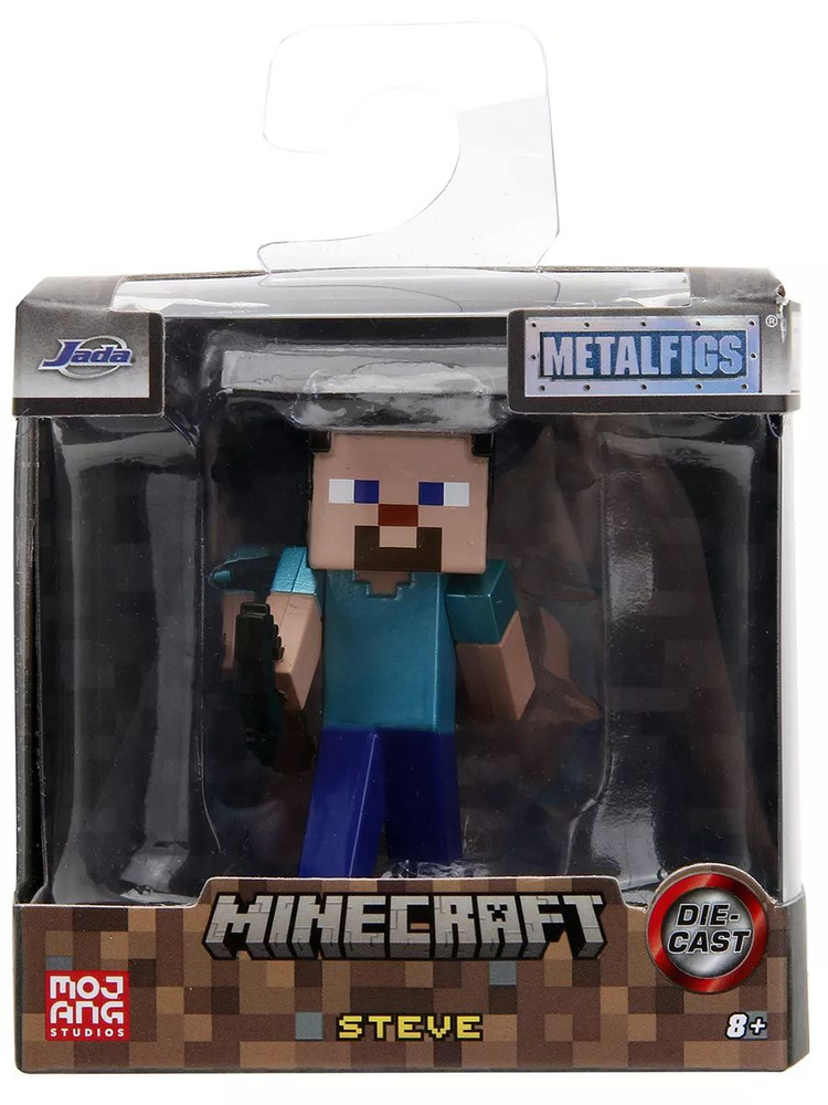 Игрушка фигурка Jada Toys Minecraft Nano Metalfigs STEVE #1