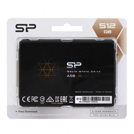 512 ГБ Внутренний SSD-диск Silicon Power 3D NAND Ace A58
