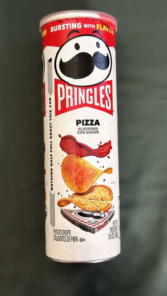 Pringles Pizza Приглс пицца Картофельные чипсы, 158гр (Америка) #1