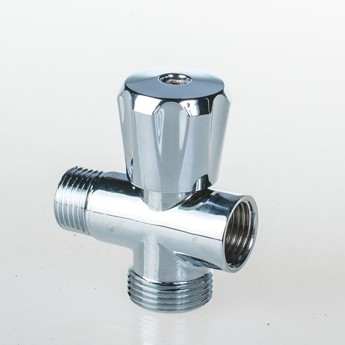 Вентиль Comfort Factor "СТМ", трехпроходной, 1/2х1/2х3/4 дюйма, ш/ш/г ...