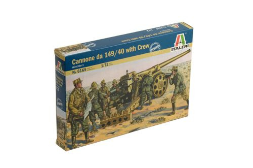 Игрушка пушка Cannone da 149/40 with crew (1:72) 6165 #1