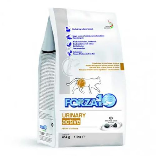 Forza10 Active Urinary Fish / Сухой Ветеринарный корм Форза для кошек МКБ струвиты Рыба, 450 г  #1