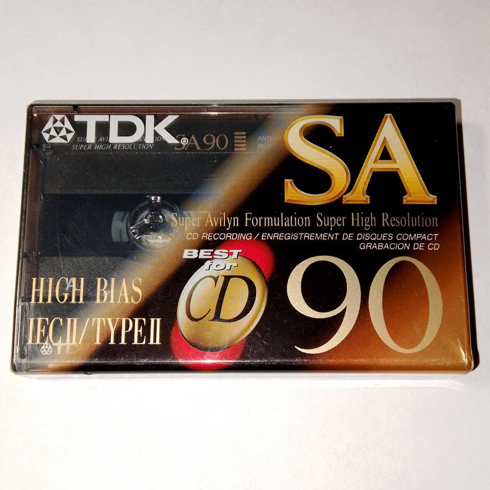 TDK Аудиокассета SA90 1993, 90 мин #1