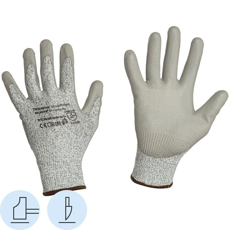 Защитные перчатки Scaffa "Рубеж", от порезов, ПУ В, размер 9 #1