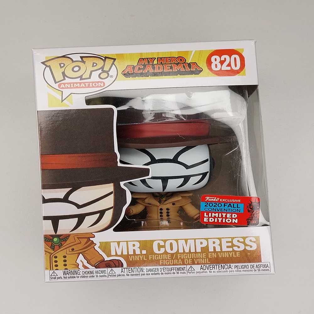 Фигурка Мистер Компресс из аниме Моя геройская академия Animation My Hero  Academia Mr Compress Shared NYCC Exclusive 820 - купить с доставкой по  выгодным ценам в интернет-магазине OZON (695660656)