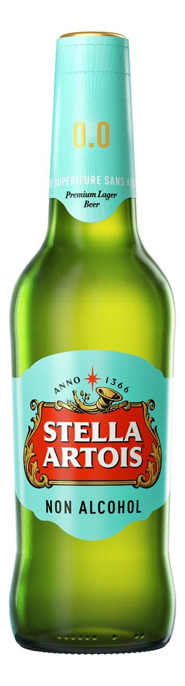 Пиво Stella Artois светлое безалкогольное, 0.44л - 9 шт. #1