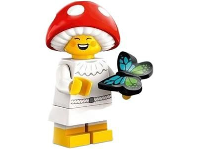 Минифигурка LEGO Minifigures 71045 Series 25 Грибной эльф #1