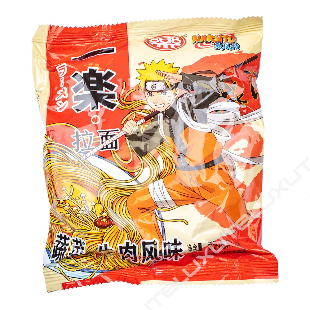 Лапша Naruto Ичираку со вкусом говядины в пакете #1