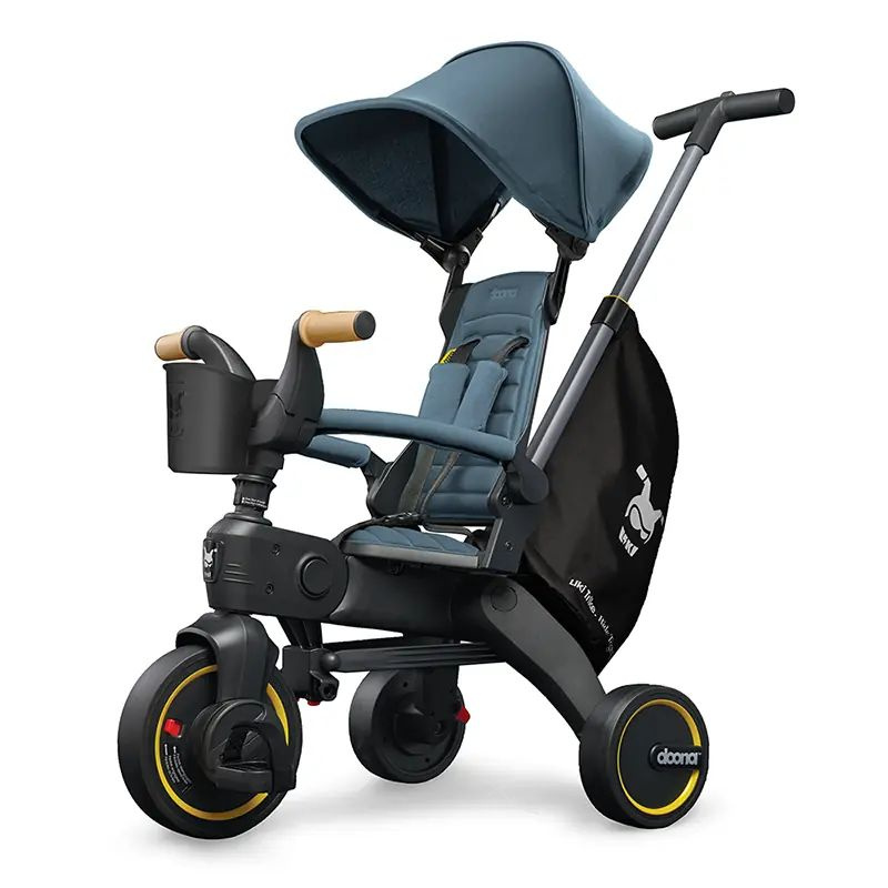 Детский велосипед Doona Liki Trike S5 Ocean Blue #1