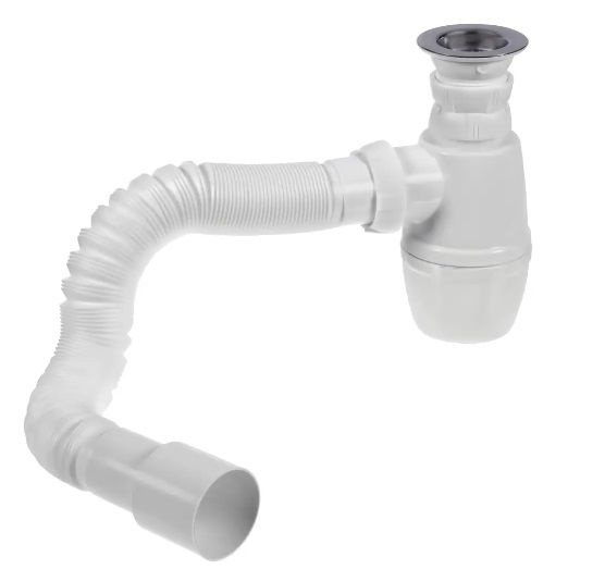 Сифон для раковины с выпуском 40 мм - купить по выгодной цене в ...
