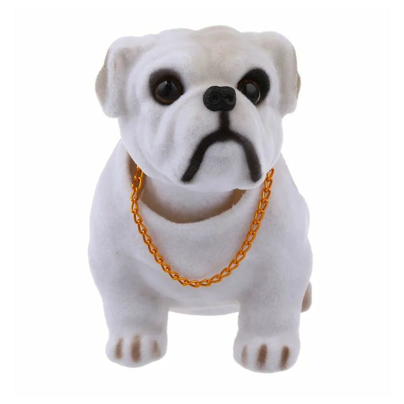 Собака с качающейся головой Бульдог - купить по выгодным ценам в ...