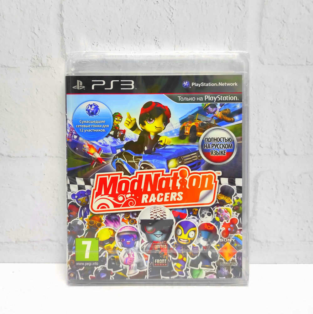 Игра ModNation Racers Полностью на русском на диске PS3 (PlayStation 3,  Русская версия) купить по низкой цене с доставкой в интернет-магазине OZON  (1587510619)