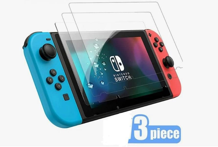 Защитное стекло Nintendo Switch, 3 штуки #1