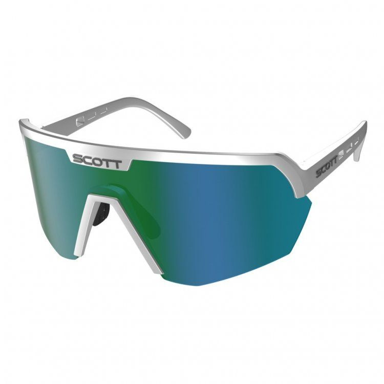 Очки SCOTT Sport Shield Supersonic Edt. silver green chrome ES281524-0012121, #1