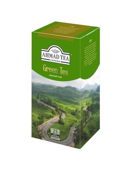 Чай зеленый в пакетиках Ахмад Ти Ахмад Ти кор, 25*2 г - купить с ...