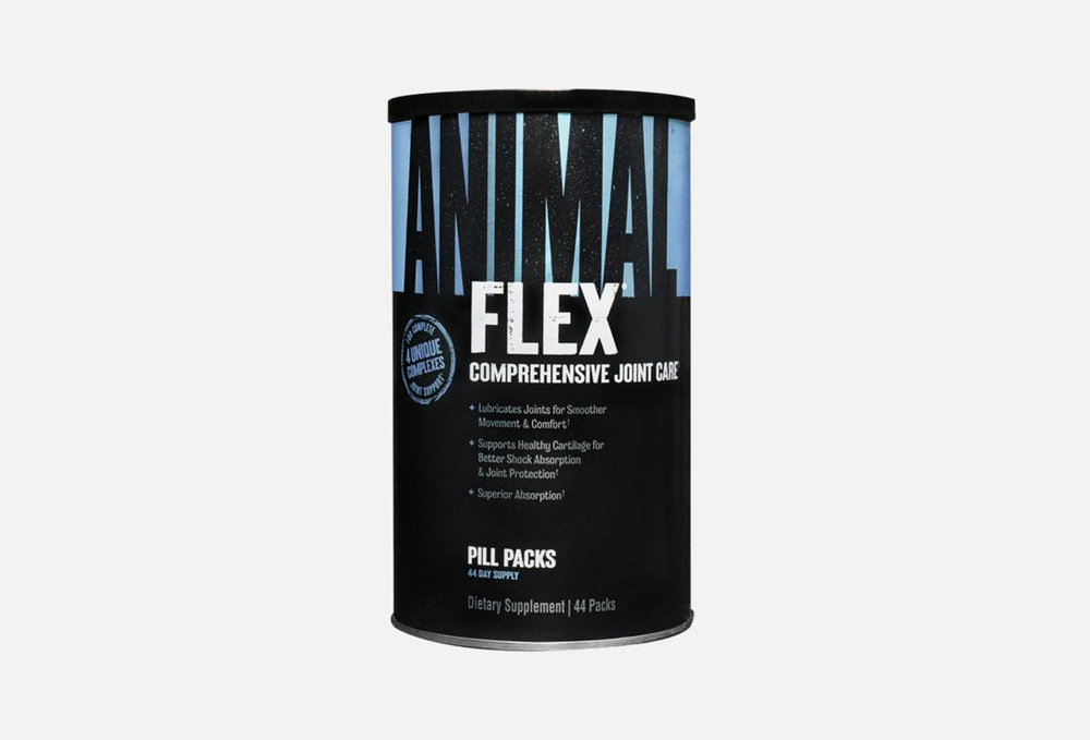 для суставок и связок Animal flex глюкозамин, масло льна, куркумин, 44 ...