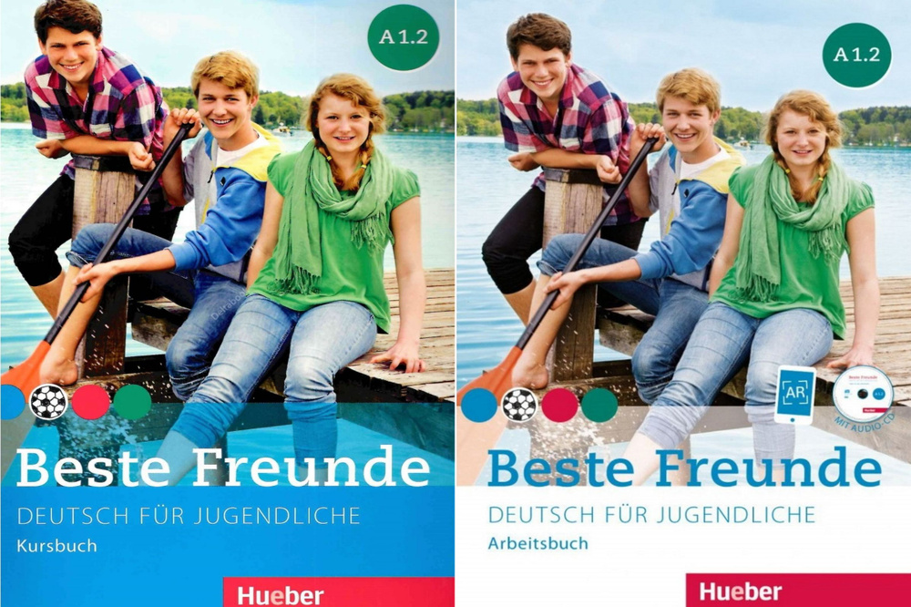 Beste Freunde A1.2 Kursbuch + Arbeitsbuch (+CD) | Schumann Anja, Seuthe Christiane #1