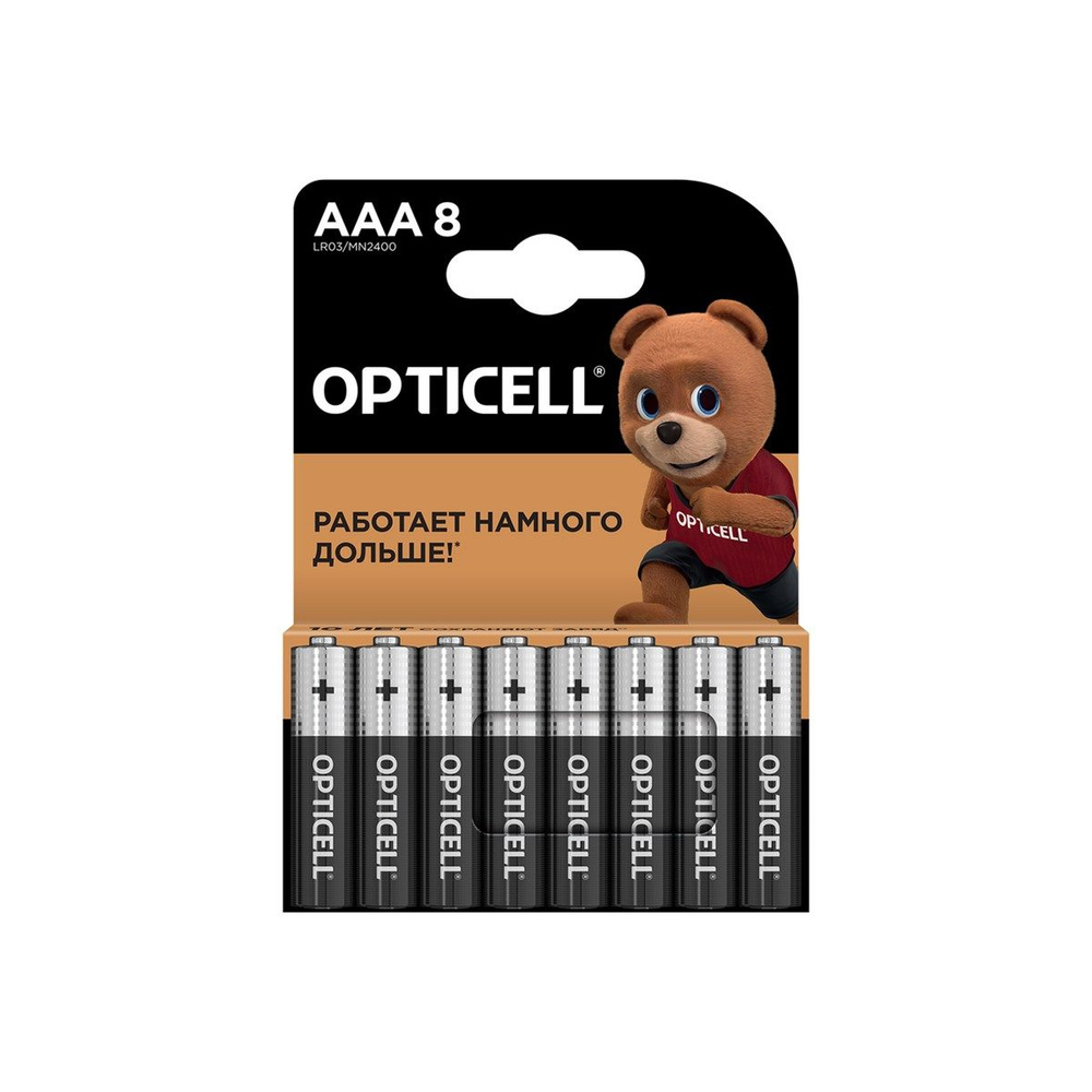 Opticell Батарейки Basic AAA, 8шт #1