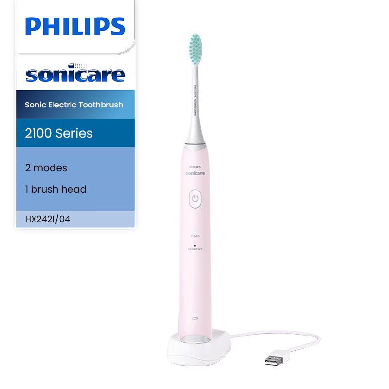 Philips Sonicare Электрическая зубная щетка OZJH2a-PHPHX2421, светло-розовый  #1