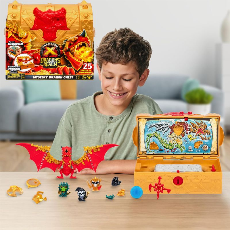 Treasure X Lost Lands S2 Dragon'S Realm Mystery Treasure Chest Ассорти