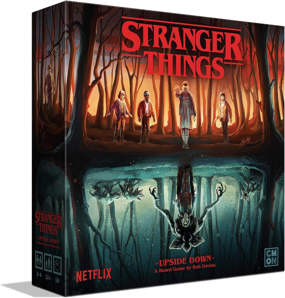 Настольная игра Stranger Things. Upside Down / Очень странные дела. Вверх ногами на английском языке #1