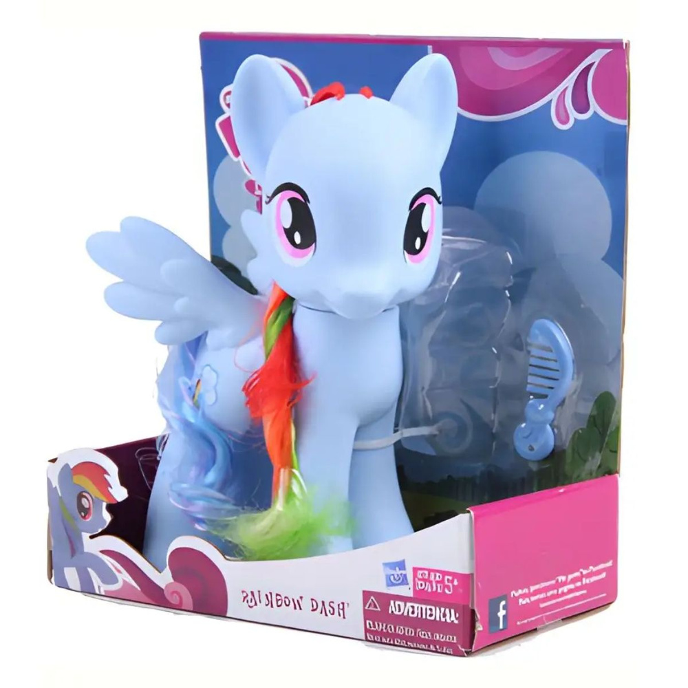 Игрушка пони единорог Радуга Дэш купить на OZON по низкой цене (1776815630)