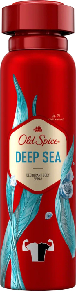Дезодорант-антиперспирант мужской Old Spice / Олд Спайс Deep Sea спрей ...