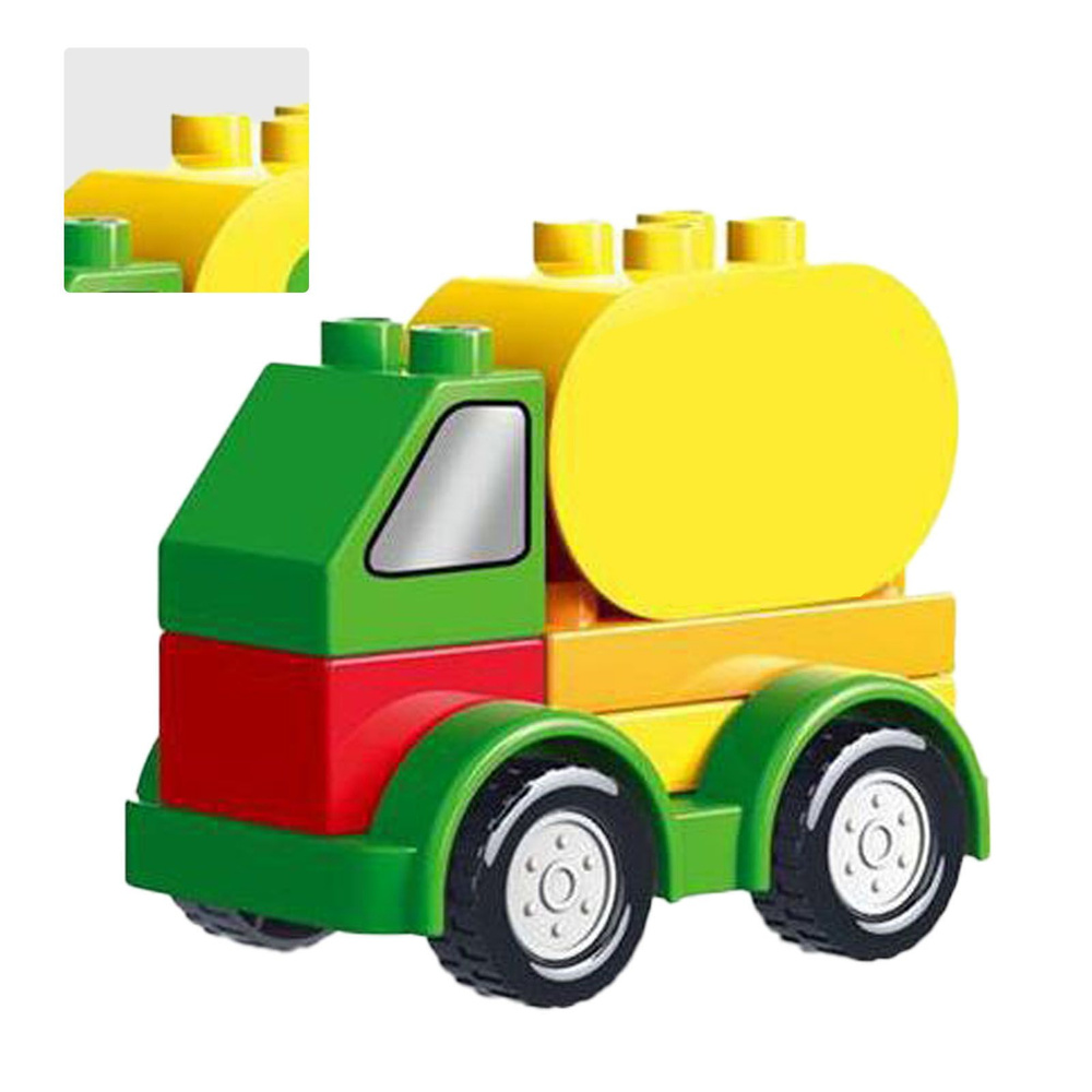 Совместимые с крупными блоками конструкторы для детей 1-3 лет: Грузовик ...