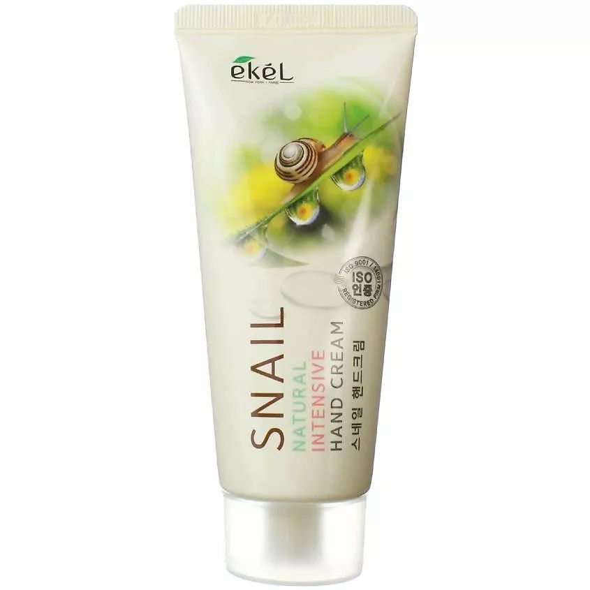 EKEL Крем для рук интенсивный с Муцином улитки Natural Intensive Hand Cream Snail 100 мл  #1